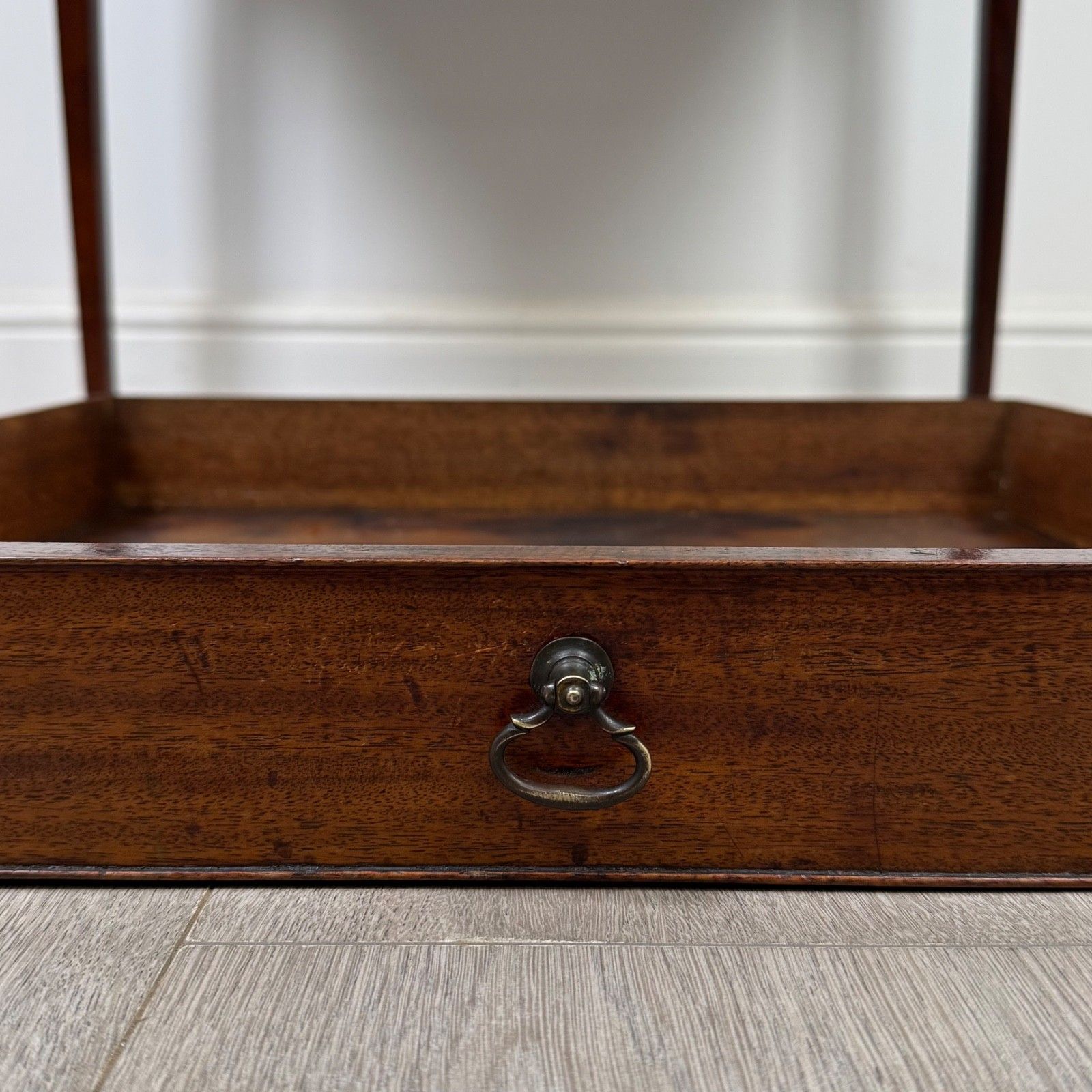 Furniture Antique 18th Century Georgian Mahogany Writing Table ( Af 5323 ) photo