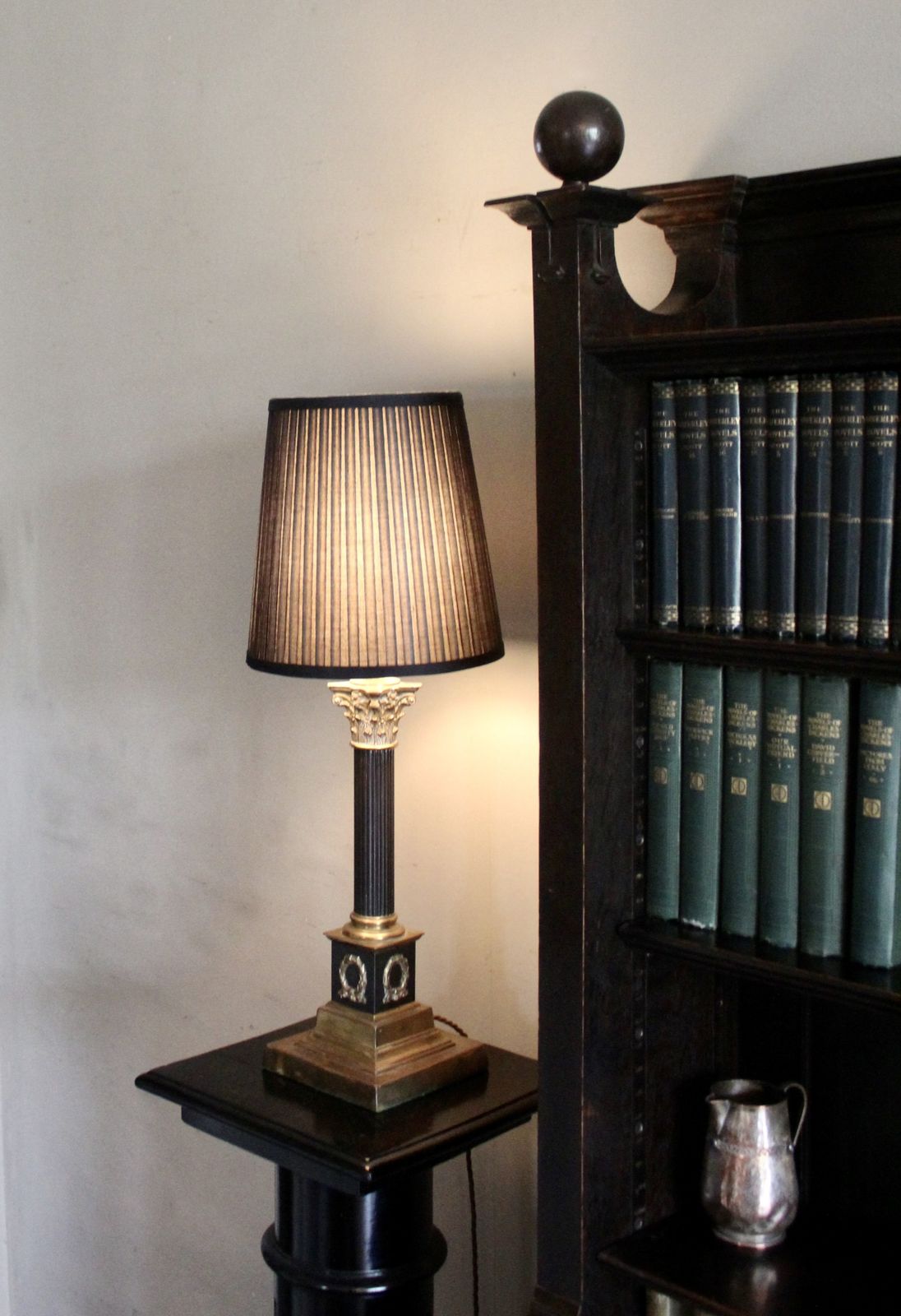 photo for sale Arts And Crafts Bookcase In Dark Stained Oak
