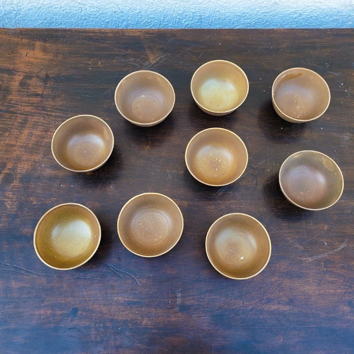 Ca Mau Binh Thuan, Set Of 9 Porcelain Bowls, Early 18th Century photo 600.0