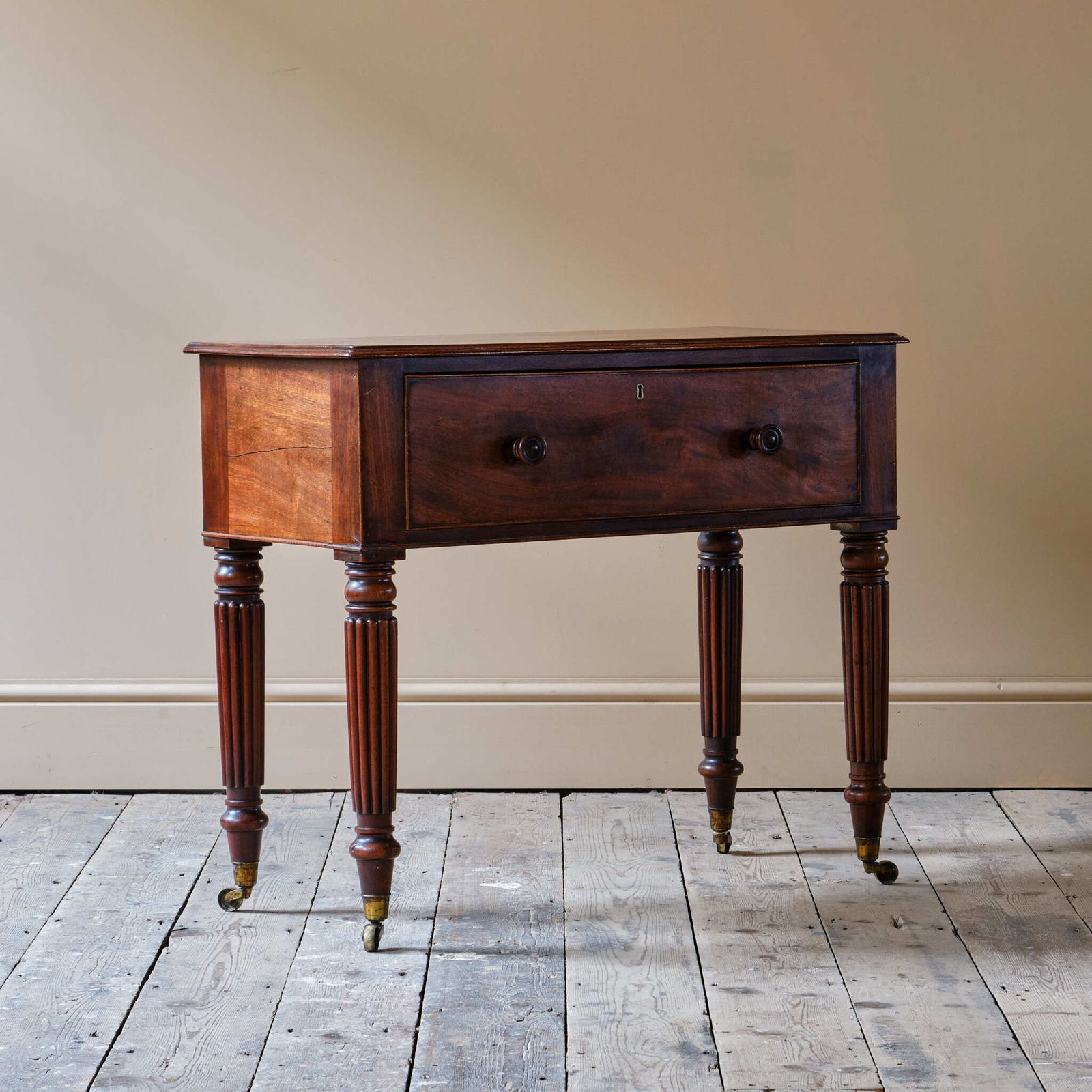 995.0 Early 19th Century Mahogany Console photo
