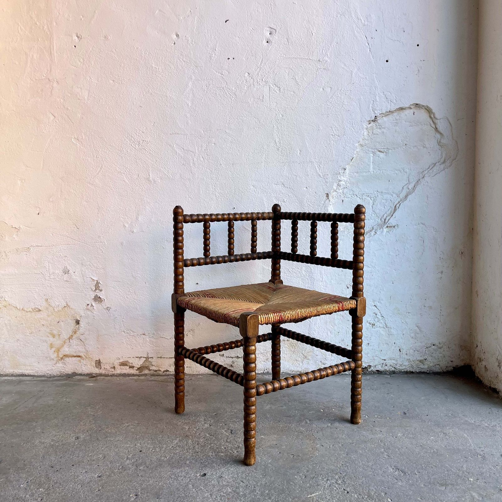 Antique French Bobbin Chair   #2011