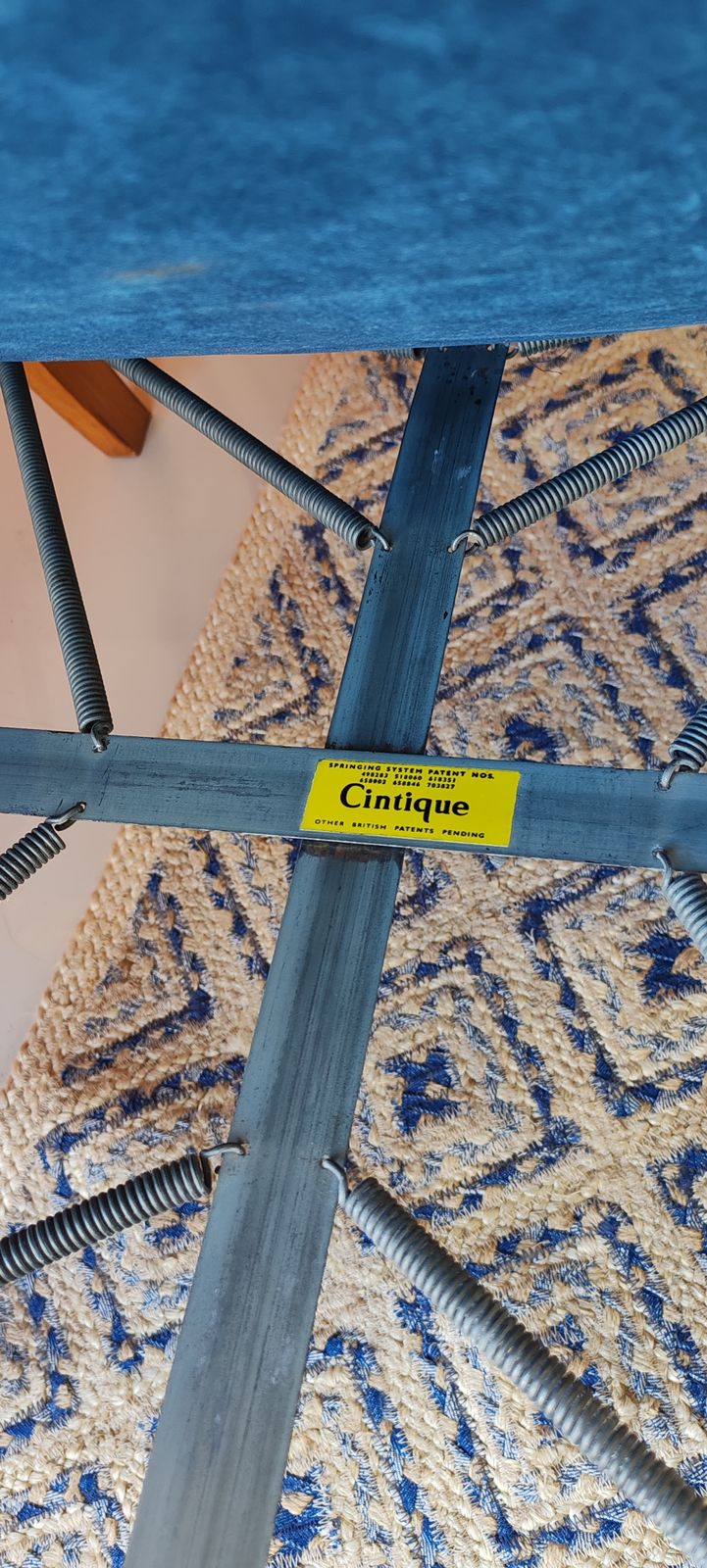 Cintique Mid Century Fireside Lounge Chair photo for sale