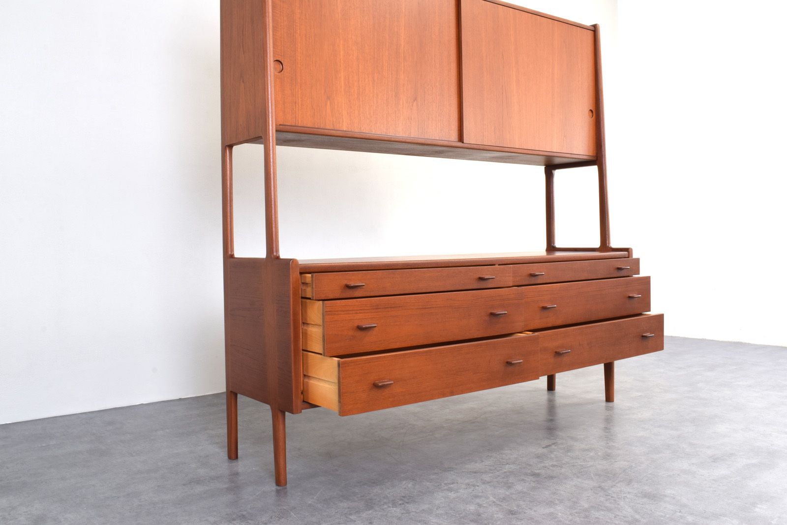 photo for sale Mid Century Danish Teak Credenza Model Ry 20 By Hans Wegner For Ry Møbler