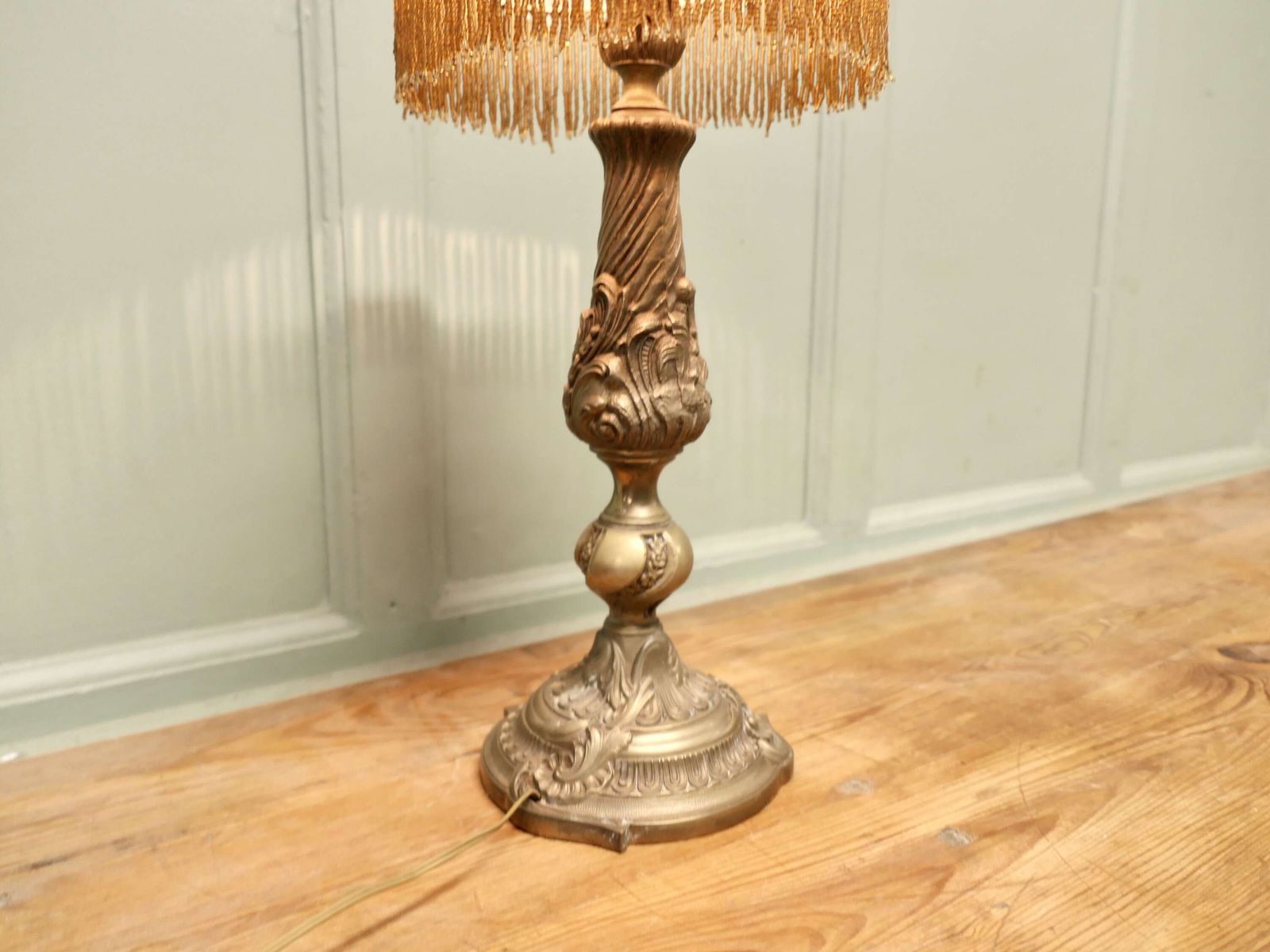 Very Unusual Arts And Crafts French Reading Lamp photo for sale