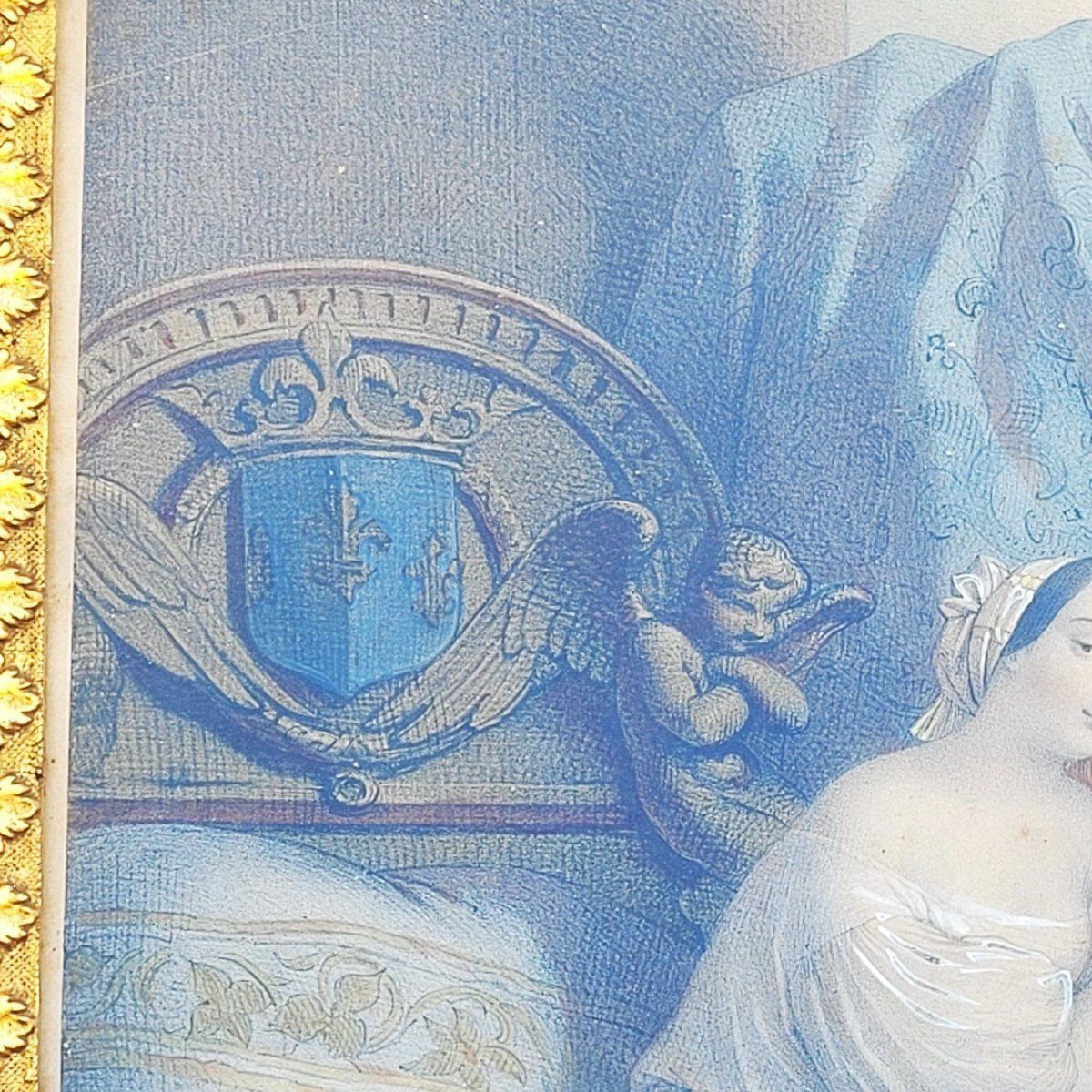 The Loves Of Francis I, Colored Engravings, 19th Century photo vinterior
