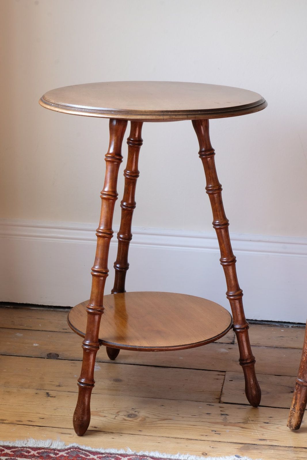 Furniture William Gerrard ‘Gypsy’ Cricket Table – Two Tone Mahogany, Hampshire, C.1870–1895 photo