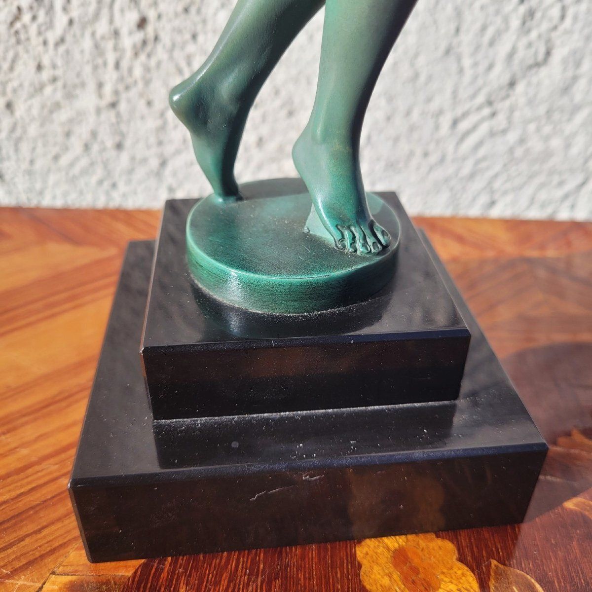 Illusion, Sculpture After Fayral   Max Le Verrier, Art Deco, 20th Century photo 1240.0