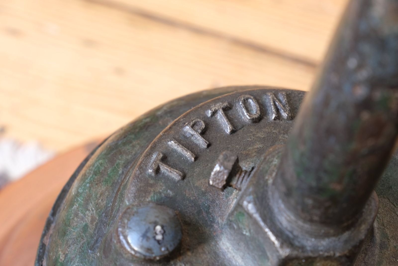 Lighting 1930s Revo Of Tipton Cast Iron & Copper Swan Neck Street Lamp photo