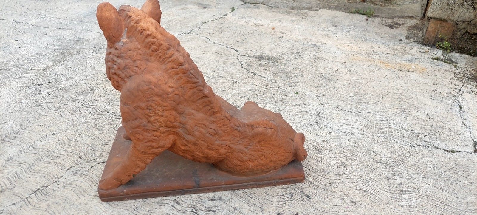 Antique Terracotta Sculpture By Pietro Tacca Porcellino Florence photo vinterior