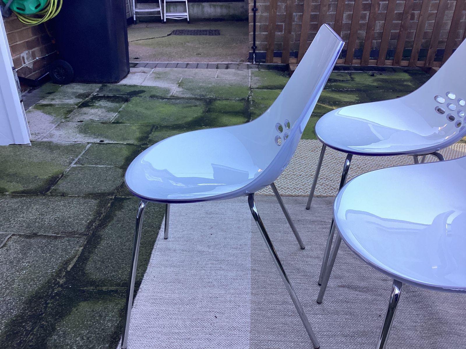 Vintage Italian Calligaris Jam D8ning Chairs X 6 photo vinterior