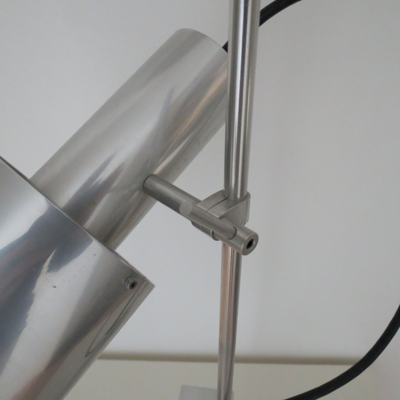 photo for sale 1960s Peter Nelson Aluminium Desk Lamp Mid Century Lamp Sh