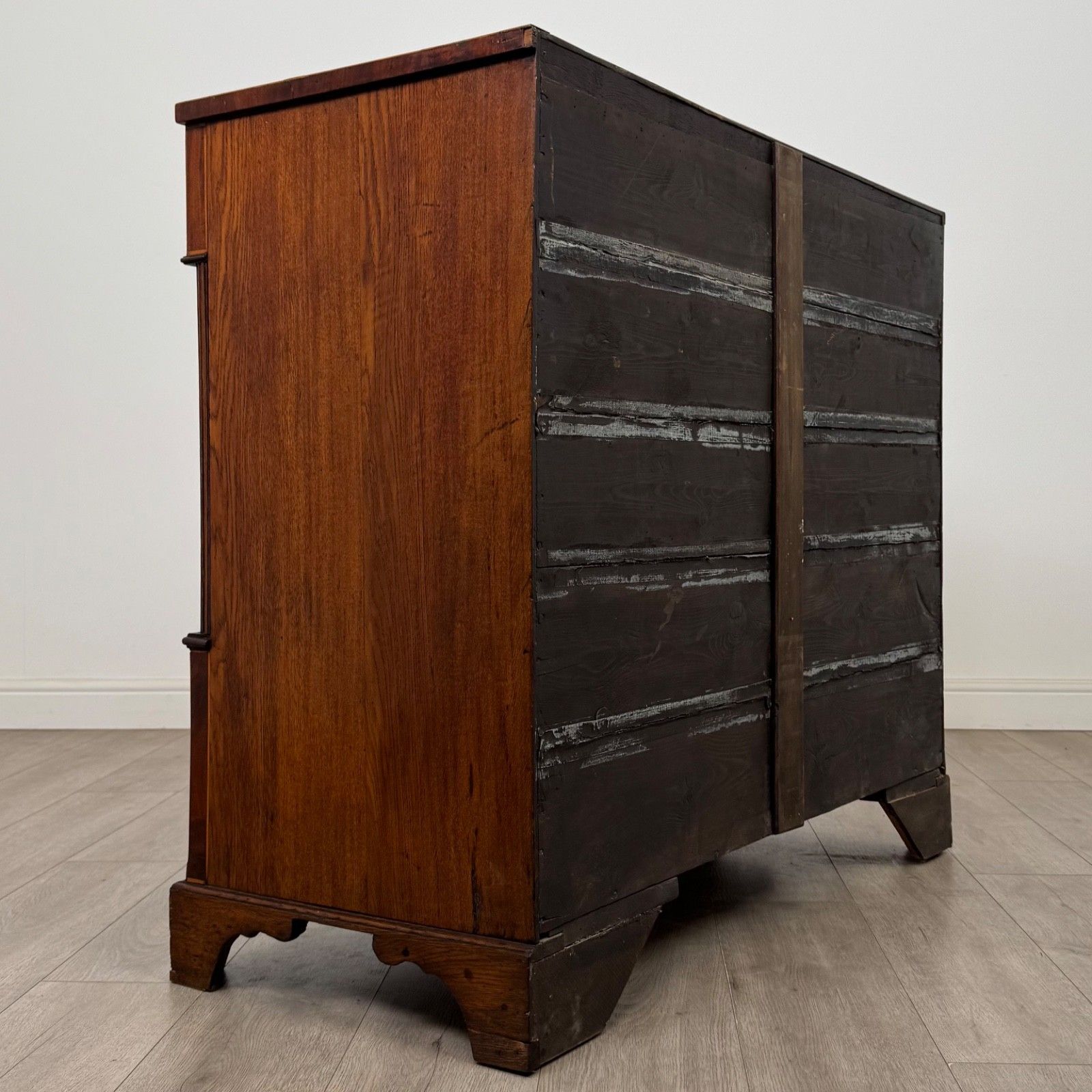 Antique 18th Century Georgian Chest Of Drawers In Oak ( Af 5326 ) photo Furniture