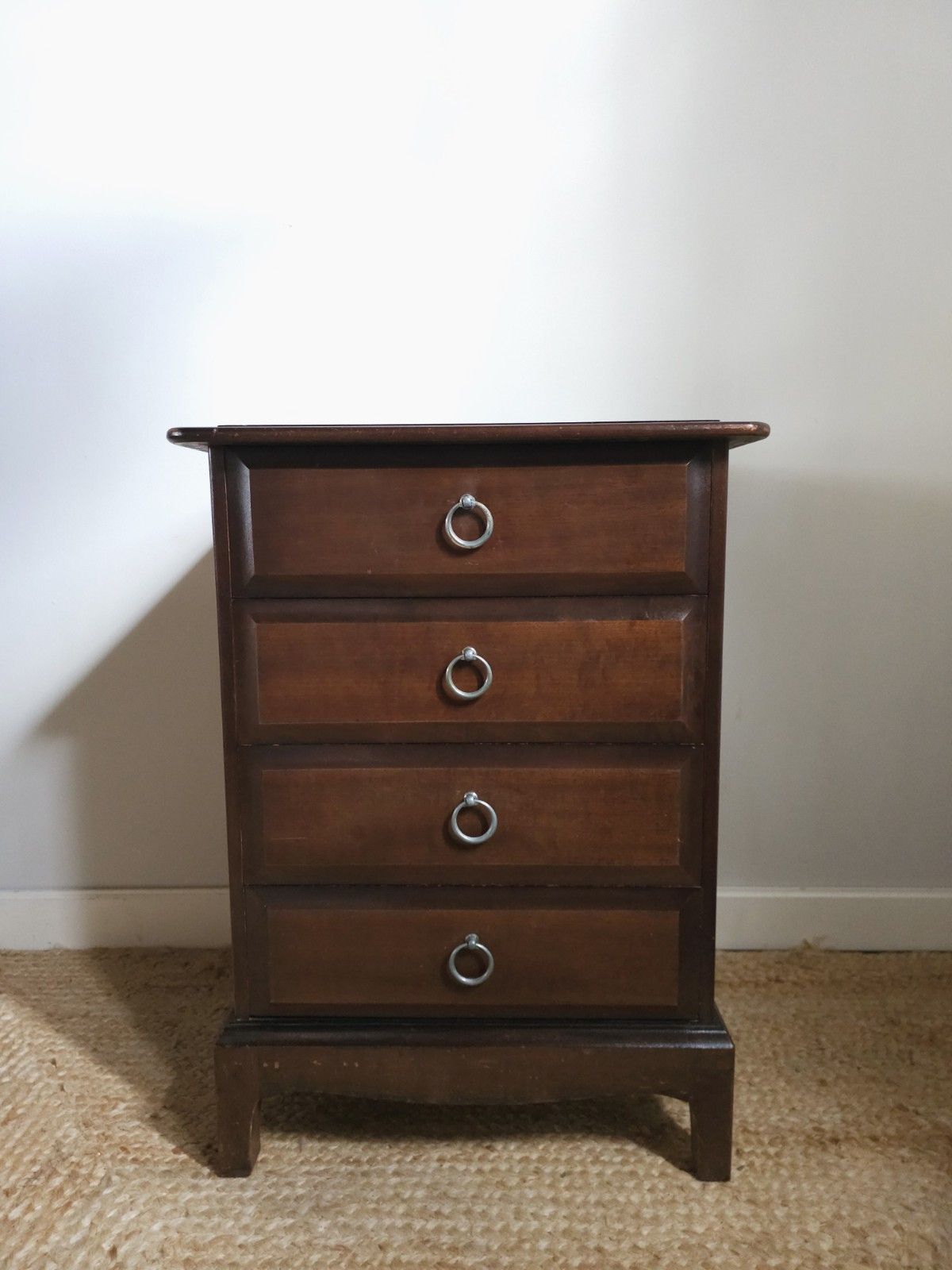 Stag Minstrel Bedside Or Small Chest Of Drawers Mid Century Retro Delivery