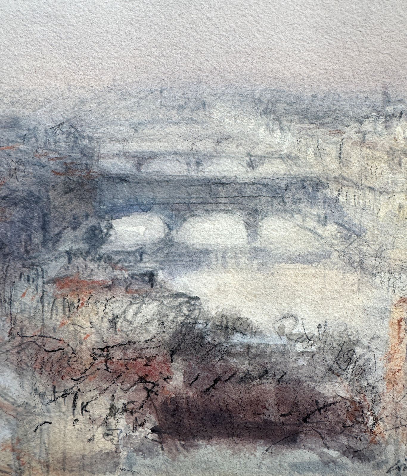 William Selwyn (Welsh B.1933)   Original Signed Watercolour   'Florence' photo 1500.0
