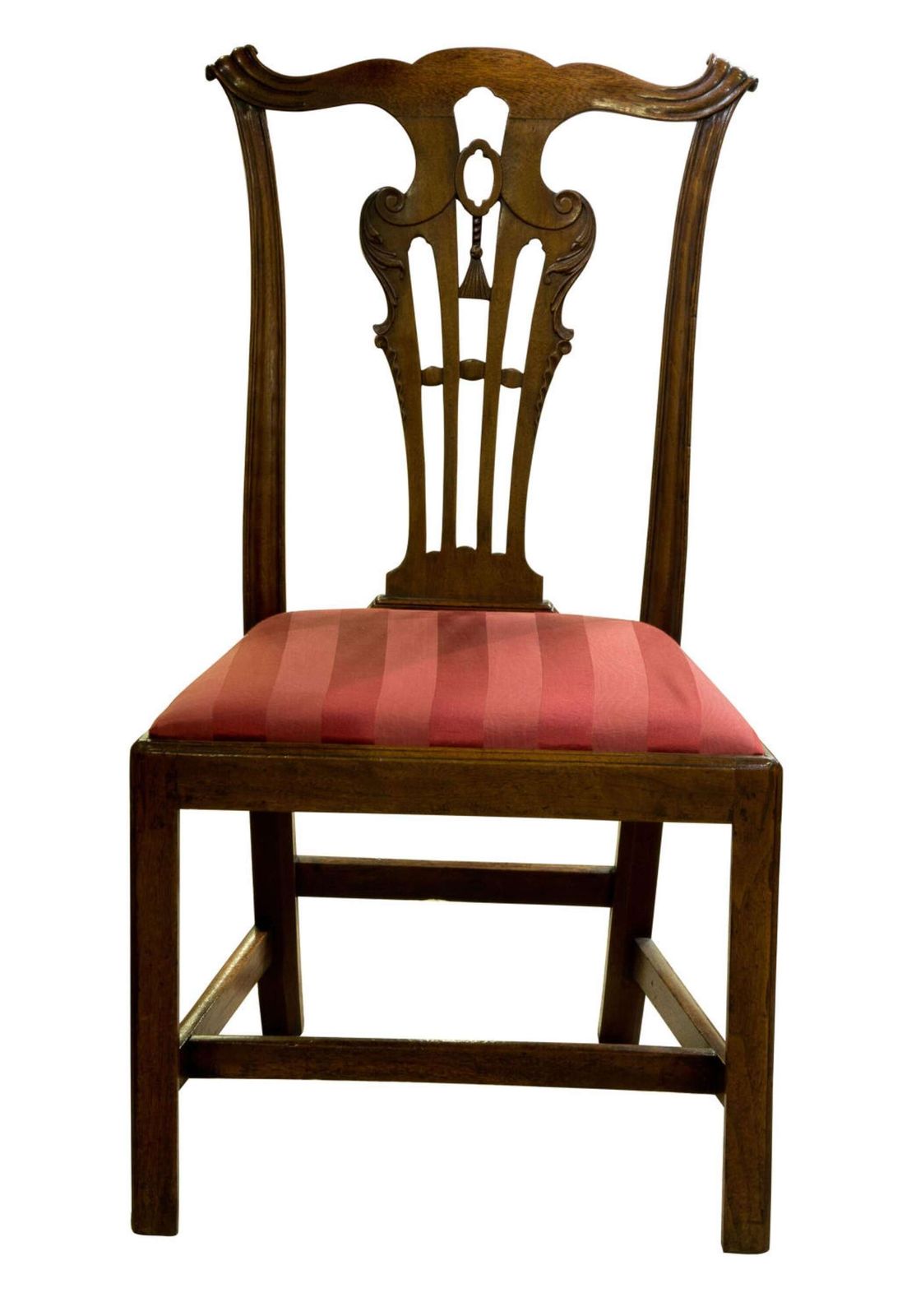 Geo III Carved Walnut Chair, 1700s photo Furniture