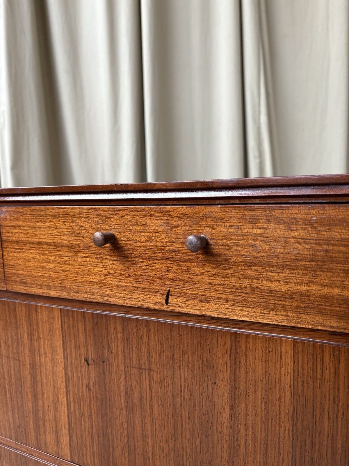 Furniture Vtg Mid Century Sideboard Multi Chest Of Drawers Danish Italian Retro R1135 photo