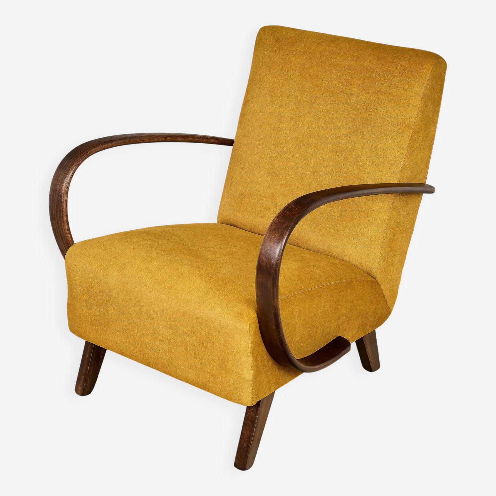 H 410 Armchair Designed By Jindrich Halabala, Czechoslovakia,