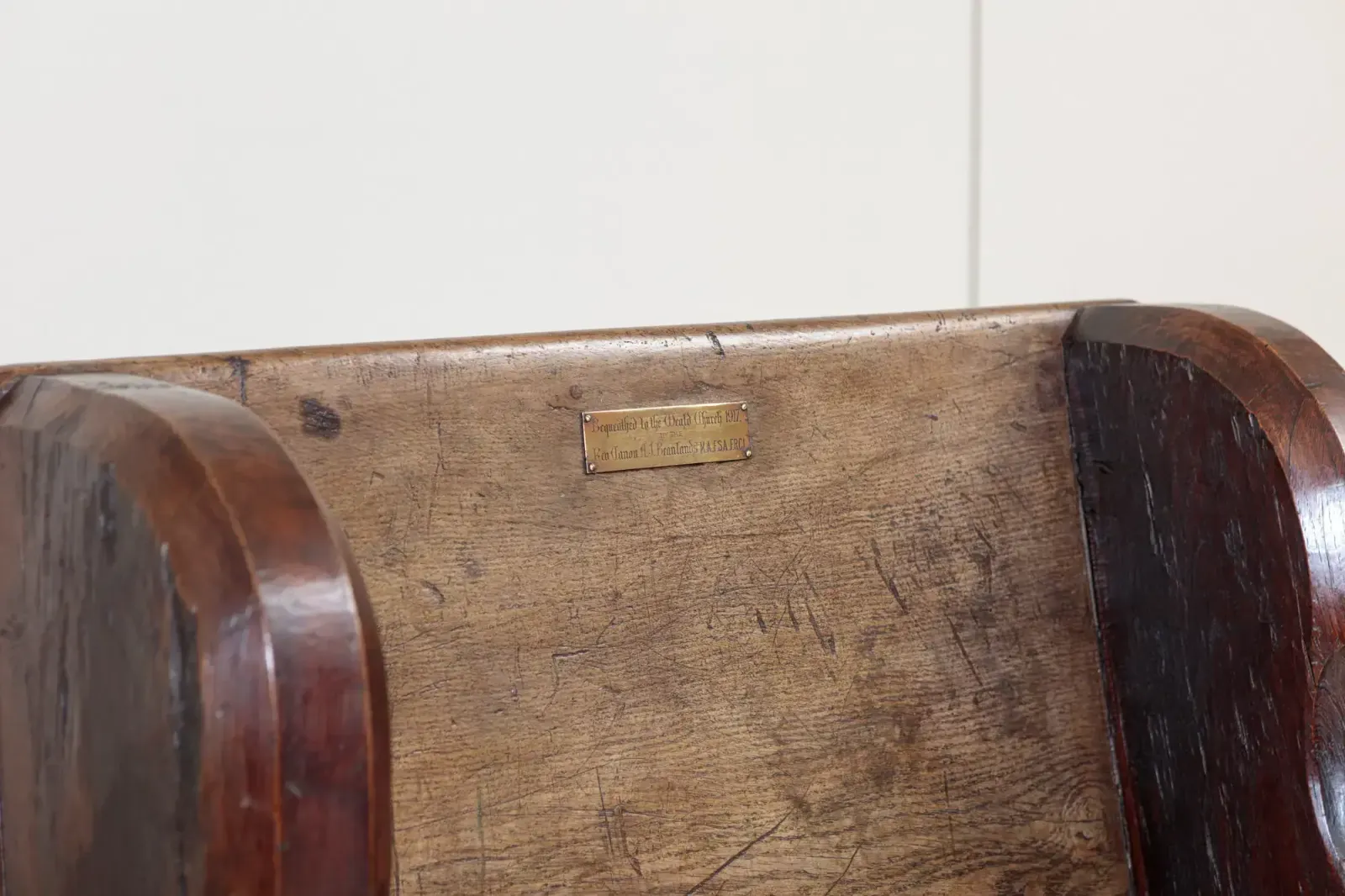 17th Century Oak Pew, 1600s, Antique photo 1480.0
