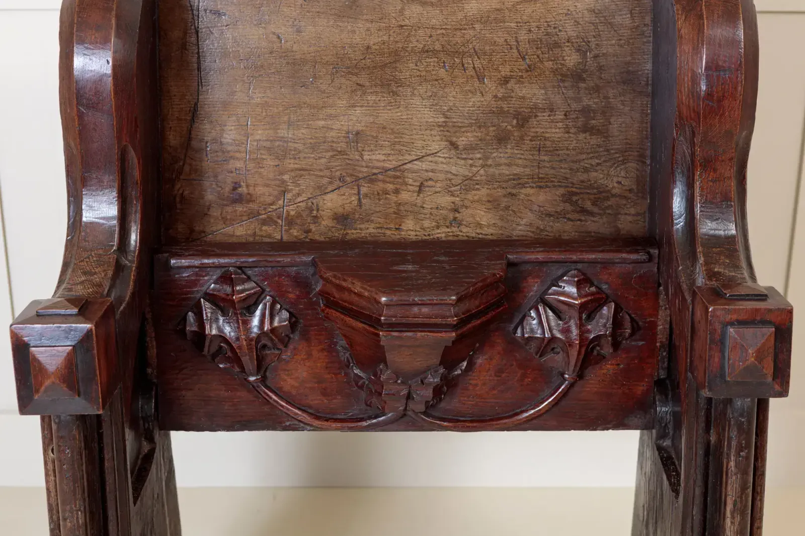 photo furniture 17th Century Oak Pew, 1600s, Antique