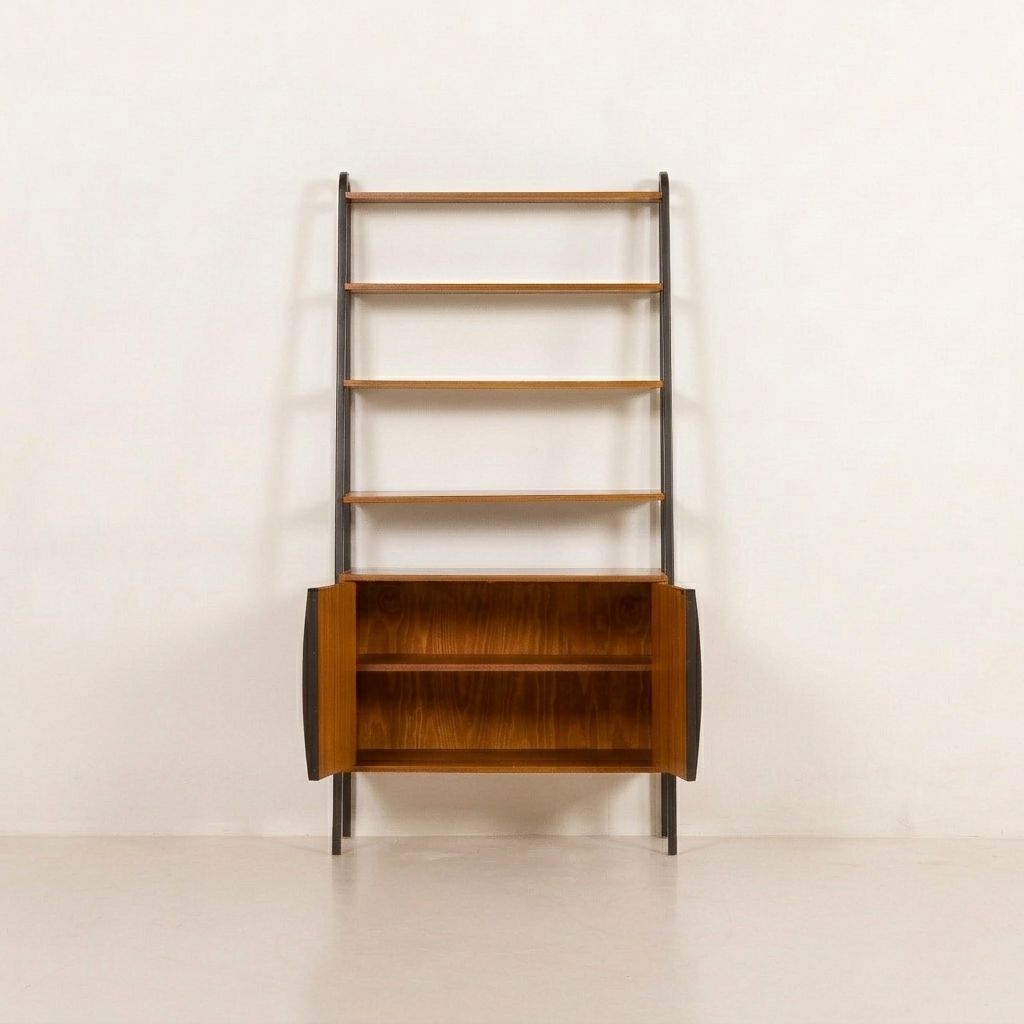 Mid Century Free Standing Wall Unit By Brantorps, Sweden 1960s photo 1297.0