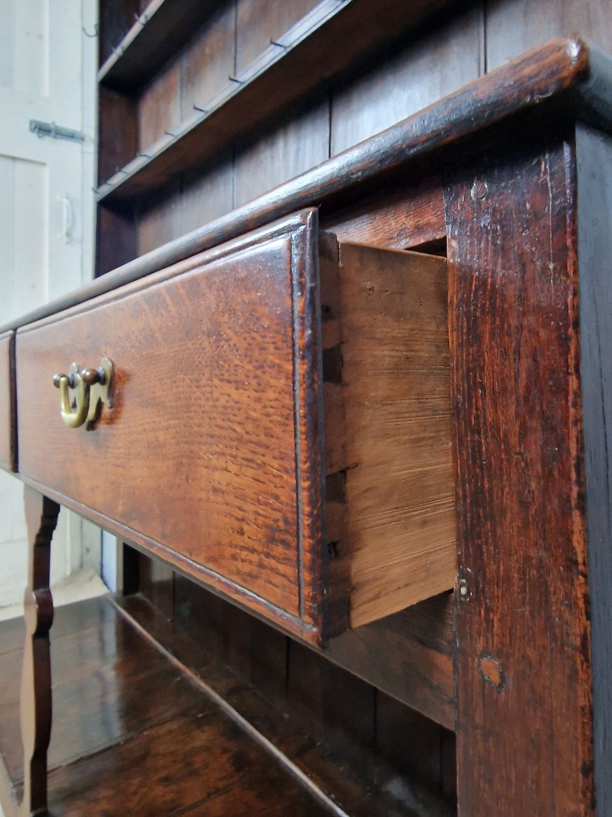 photo for sale Antique Oak Dresser And Plate Rack   George II (18thc.)