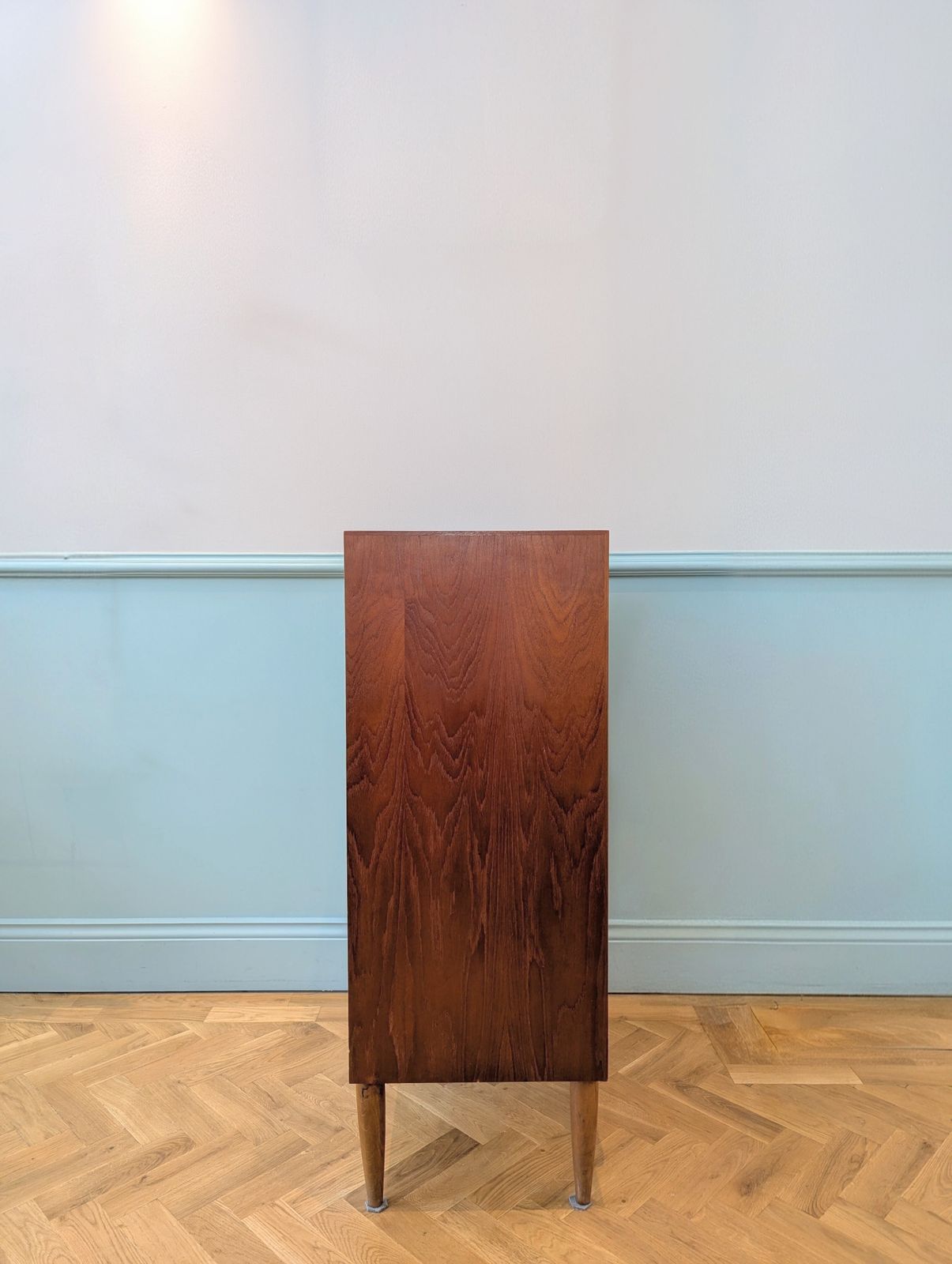 Mid 20th Century  Six Drawer Teak Tallboy photo furniture
