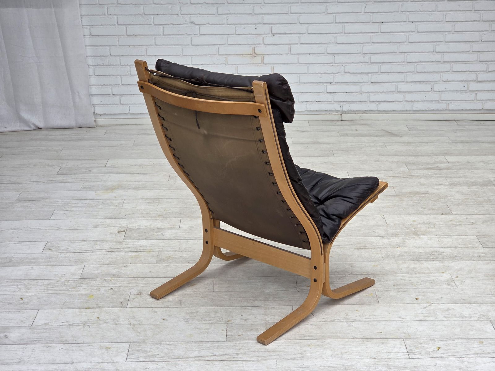 Furniture 1970s, Norwegian Design By Ingmar Relling, Lounge Chair Model "Siesta". photo