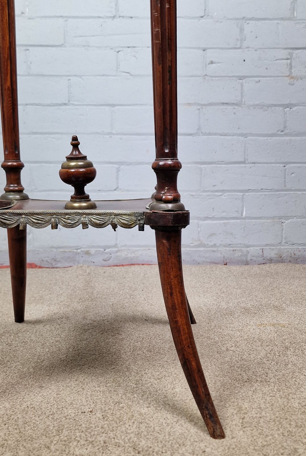 Antique French Plant Stand / Jardiniere   Mid 19th Century photo vinterior