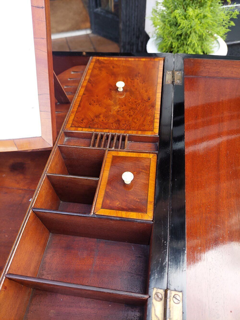 George III Satinwood And Mahogany Wash Stand photo for sale