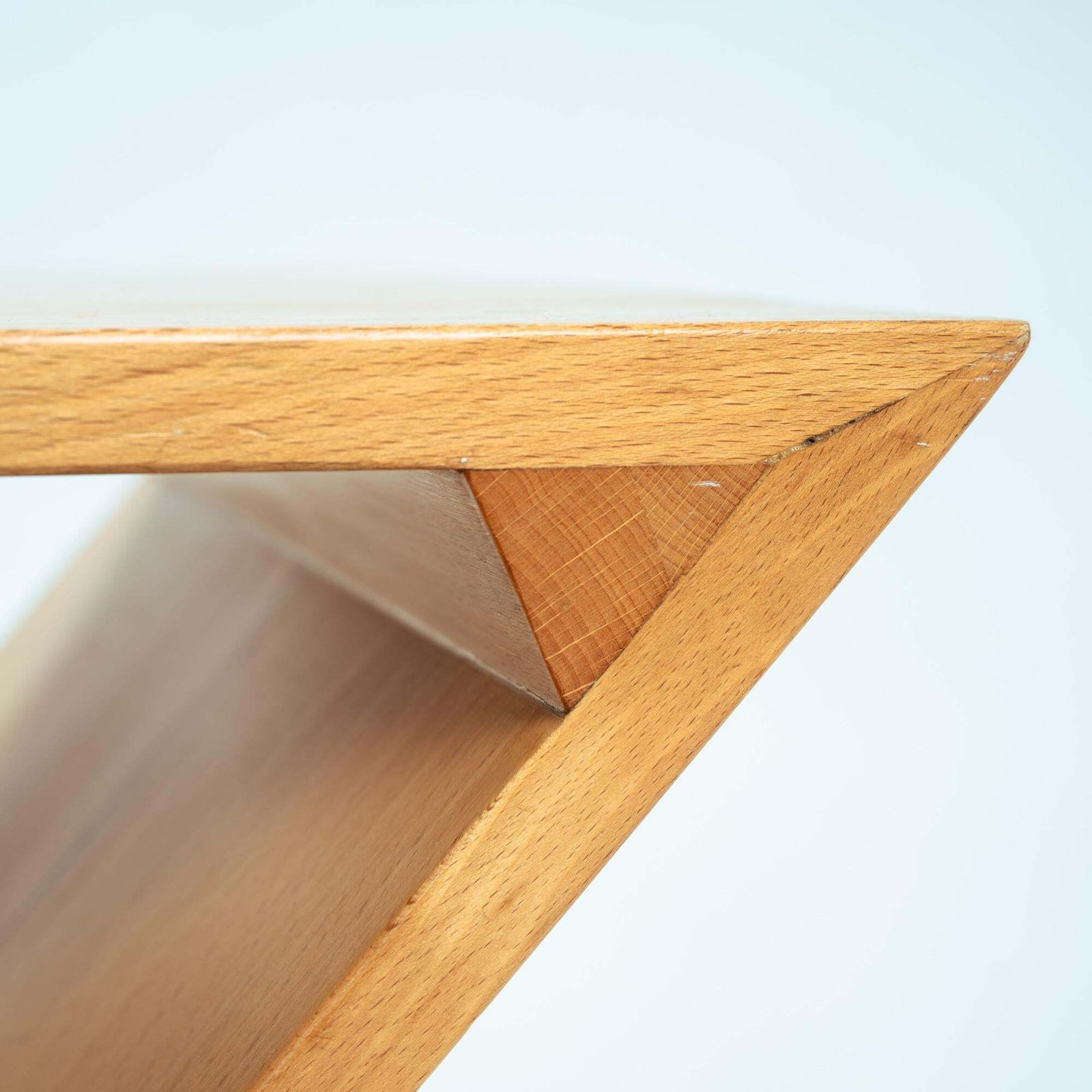 4211.0 4 Zig Zag Ashwood Modernist Chairs After Design Gerrit Rietveld, De Stijl 1930's photo