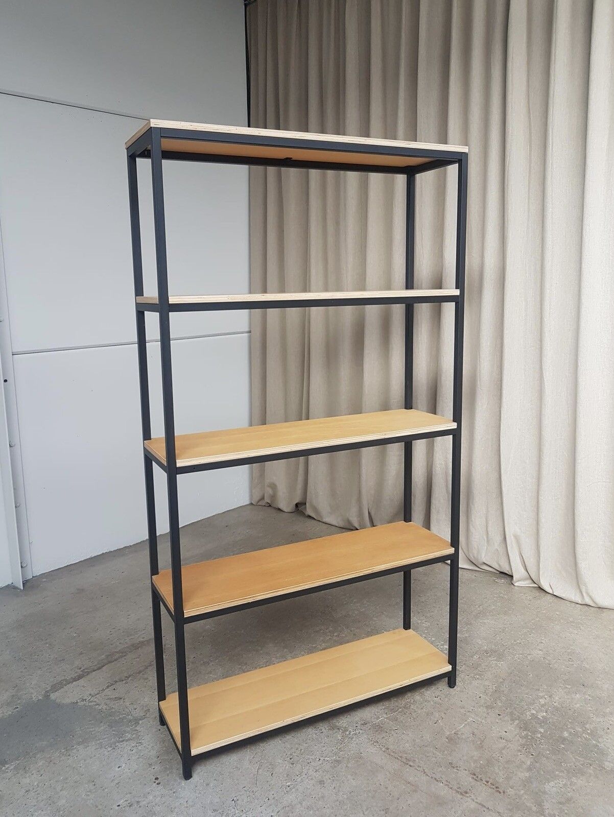 La Redoute Industrial Mid Century Vintage Style Bookcase Shelving Unit R32 photo vinterior