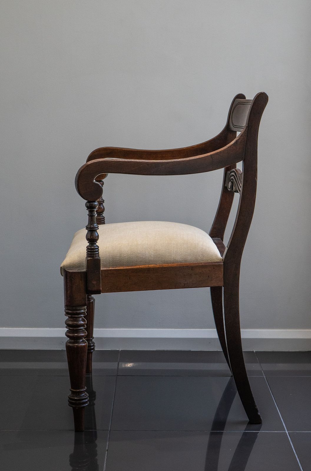 A 19th Century Mahoghany Armchair photo Furniture
