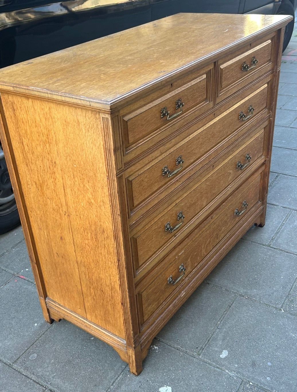Large Vintage Chest Of Drawers photo vinterior
