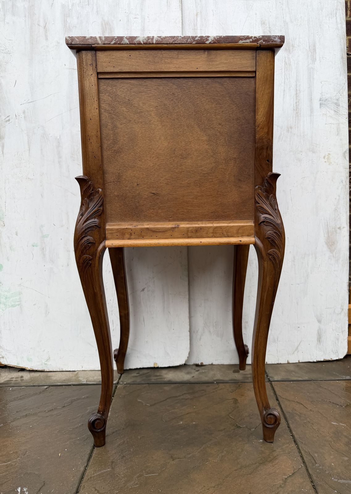 photo for sale Gorgeous French Louis Style Marble Top Bedside / Side Table – Great Condition