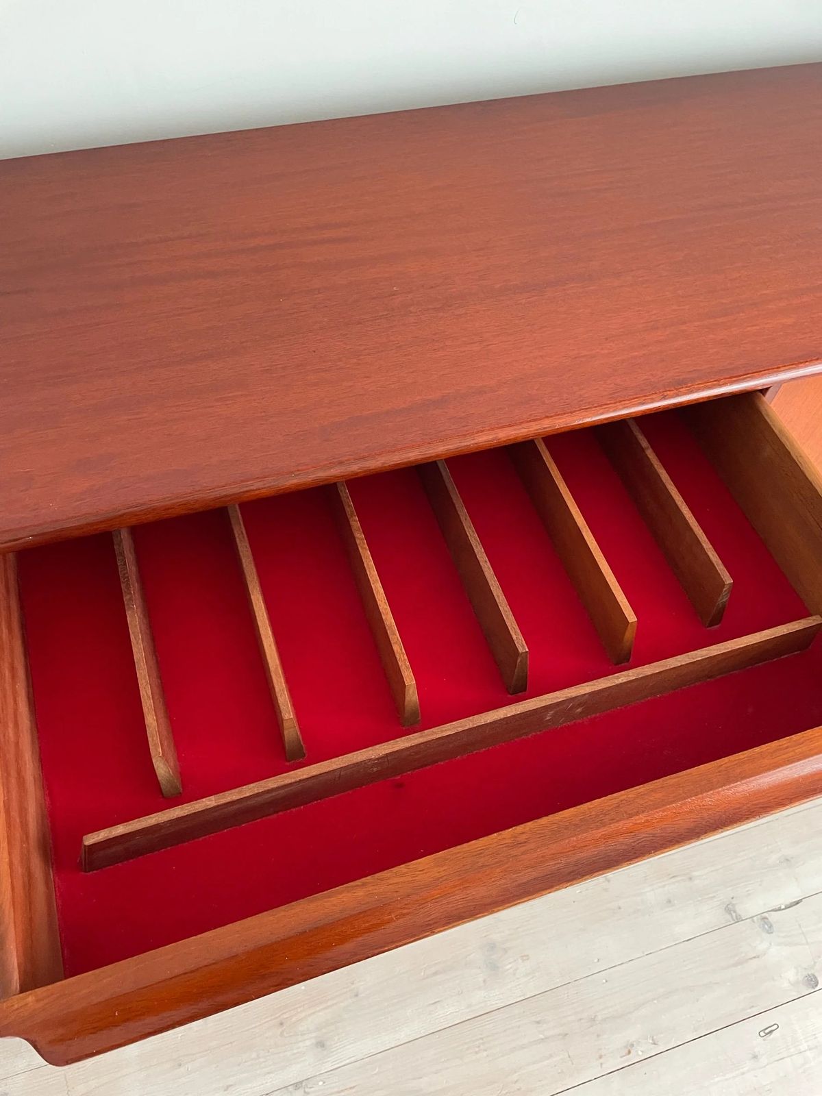 photo buy Mid Century Modern A.H McIntosh & Co Teak Sideboard