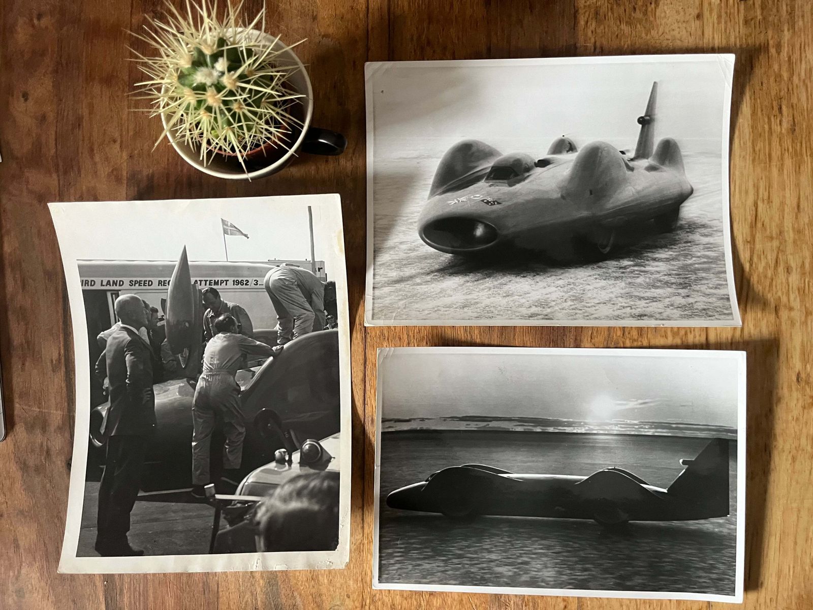 Art Original Press Photographs Bluebird 1963 Donald Campbell photo