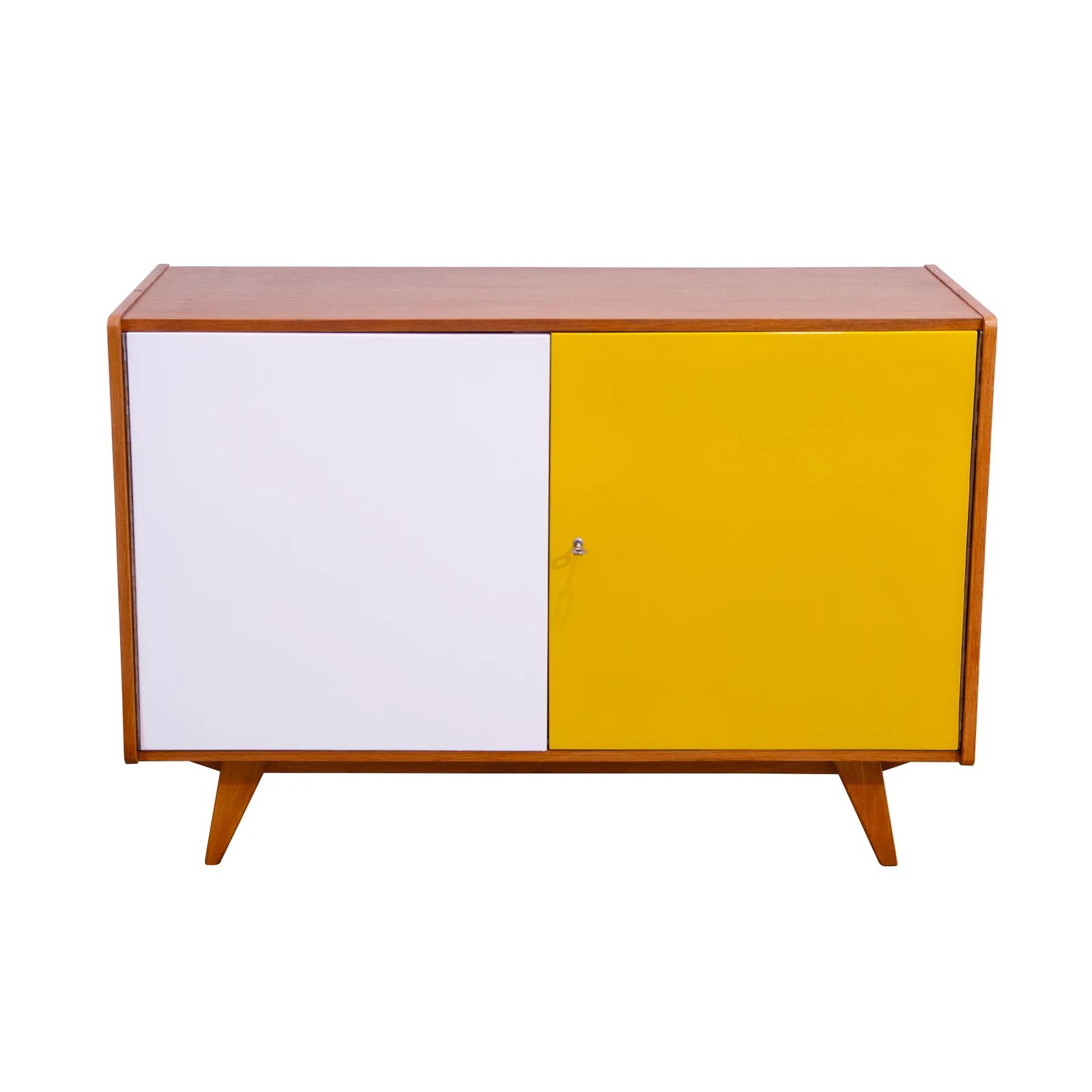 Volledig Gerestaureerd Mid Century Dressoir U 450 Van Jiri Jiroutek, Jaren 1960, Tsjecho Slowakije photo furniture