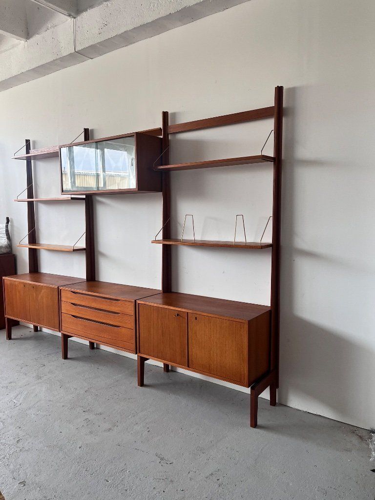 Modular Bookcase By Torbjorn Afdal, 1960’s Norway photo Furniture