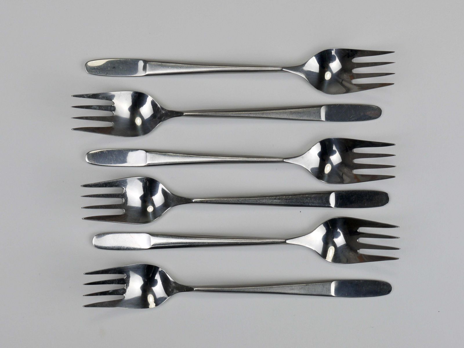 Home Decor Helmut Alder Amboss Austria 2070 Flatware Cutlery For Six Persons, 1960s photo