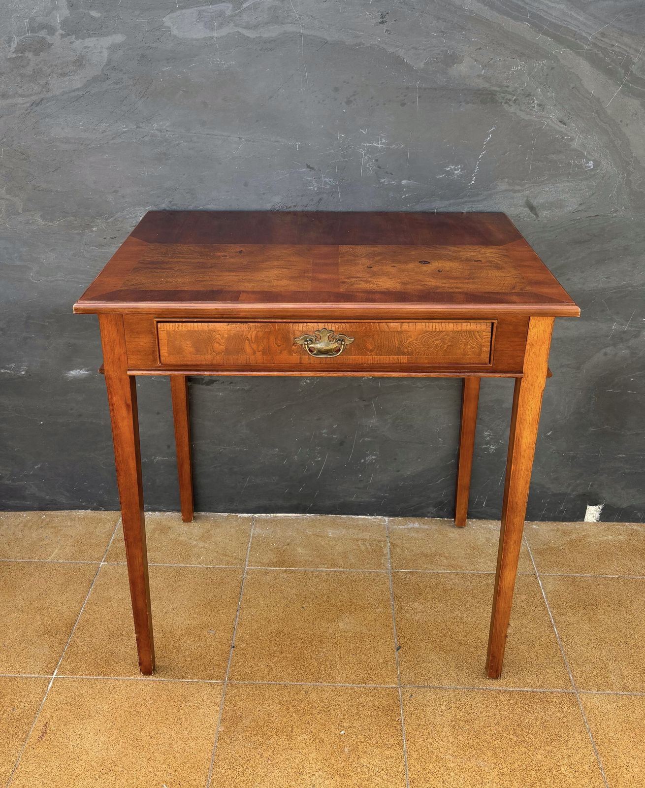 French Louis XVI Style Writing Desk With Gallery, 1930s photo Furniture