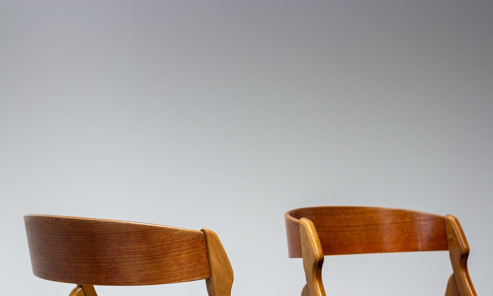 Henning Kjaernulf Model 71 Set Of 6 Dining Chairs In Teak photo vintage