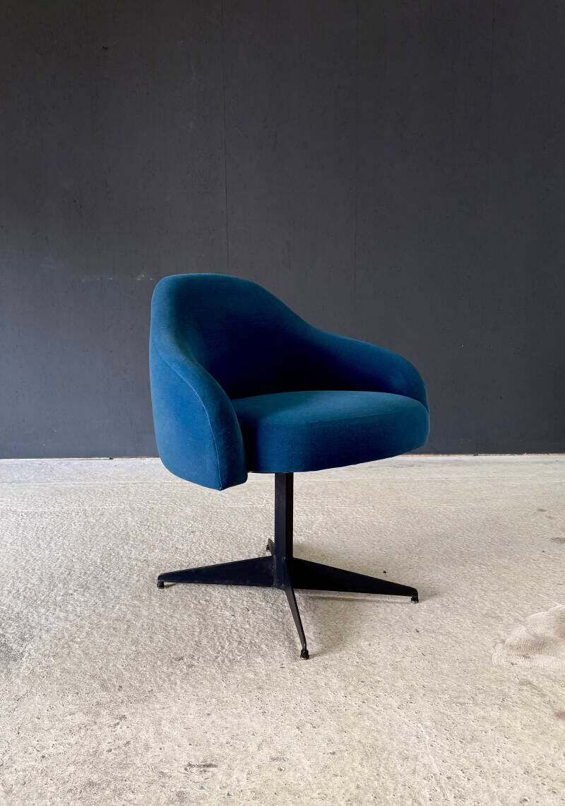 Midcentury Modern Design Side Chair, France 1960's photo buy