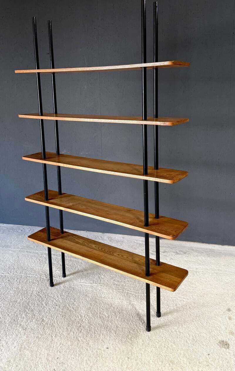 Mid Century Modern Dutch Design Staanderekken Van W. Lutjens, Nederland, Ca. Jaren 1960 photo vintage