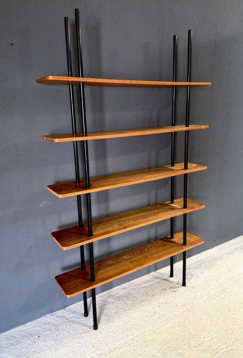 1200.0 Mid Century Modern Dutch Design Staanderekken Van W. Lutjens, Nederland, Ca. Jaren 1960 photo