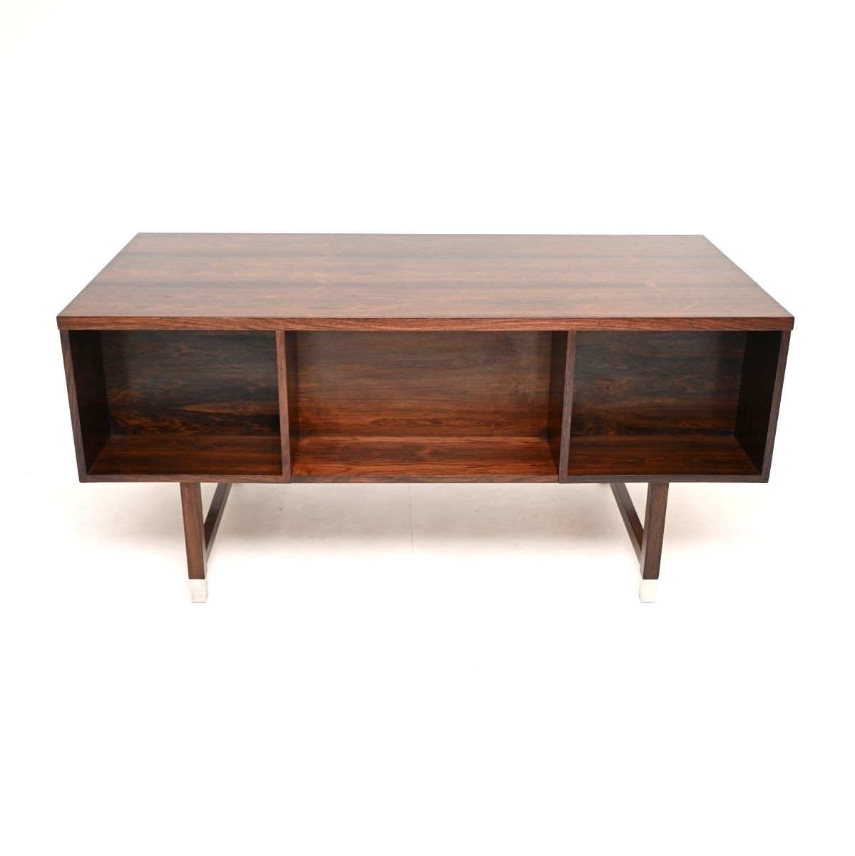 4485.0 Danish Rosewood Executive Desk Model Ep401 By Ejgil Petersen Mobelfabrik photo