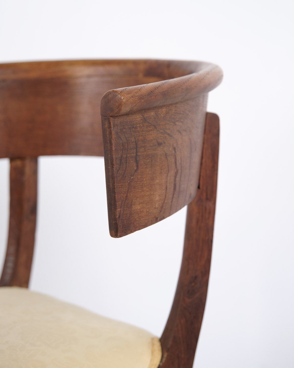 Biedermeier Klismos Chair From Austria, 1830s photo vintage