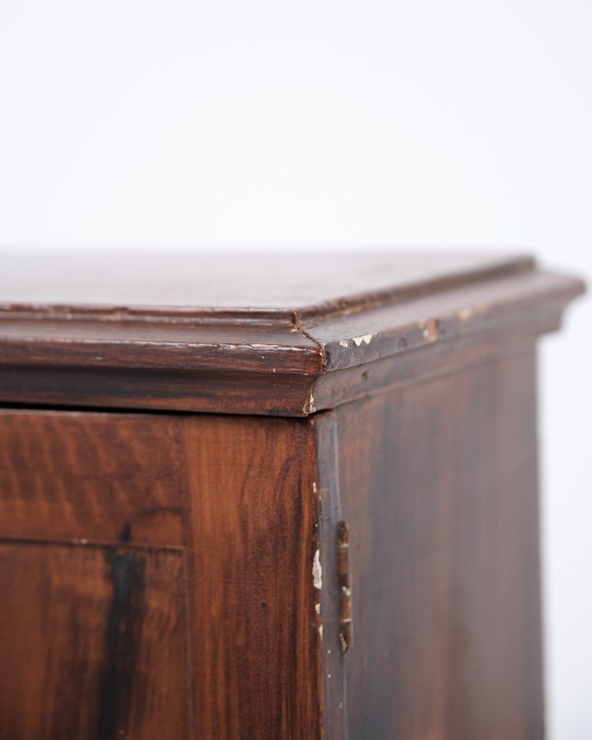 Antique Miniature/Model Furniture In Oak With Hand Forged Fittings, 1840s photo vinterior