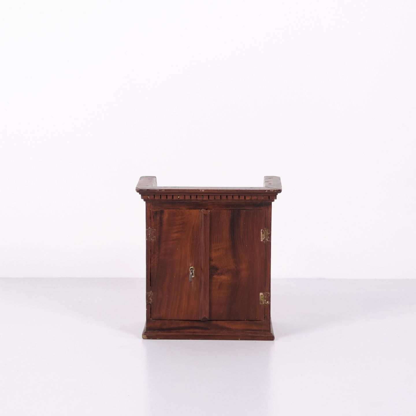 Antique Miniature/Model Furniture In Oak With Hand Forged Fittings, 1840s