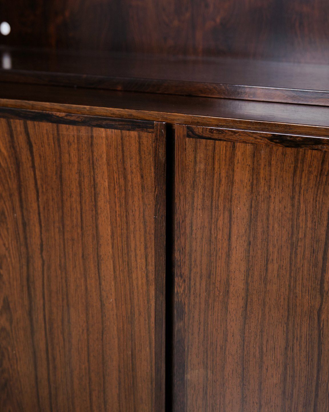 Gunni Omann Bookcase Model 5 In Rosewood For Poul Hundevad, Danish Design 1960s photo vinterior