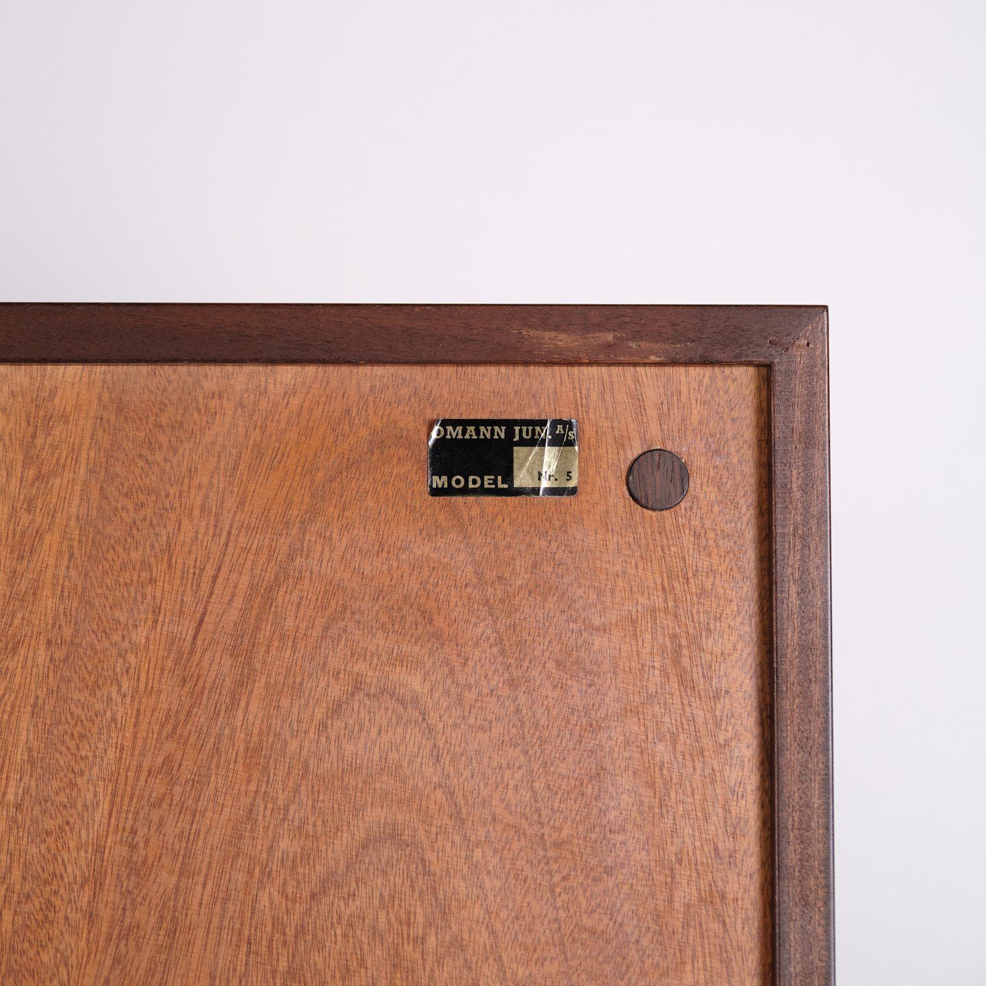 photo for sale Gunni Omann Bookcase Model 5 In Rosewood For Poul Hundevad, Danish Design 1960s